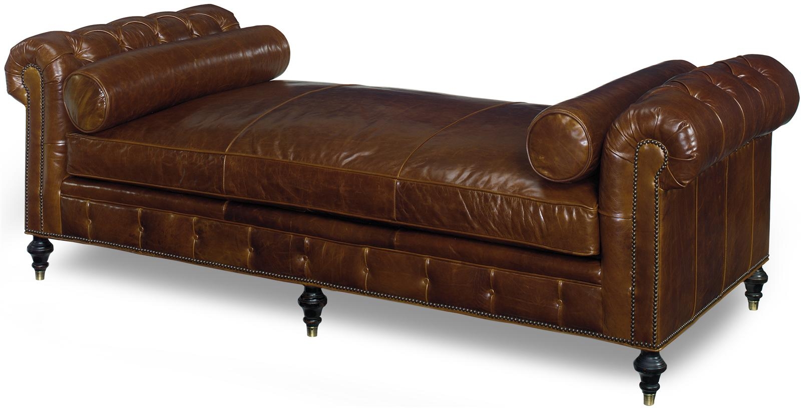 chaise longue leather sofa