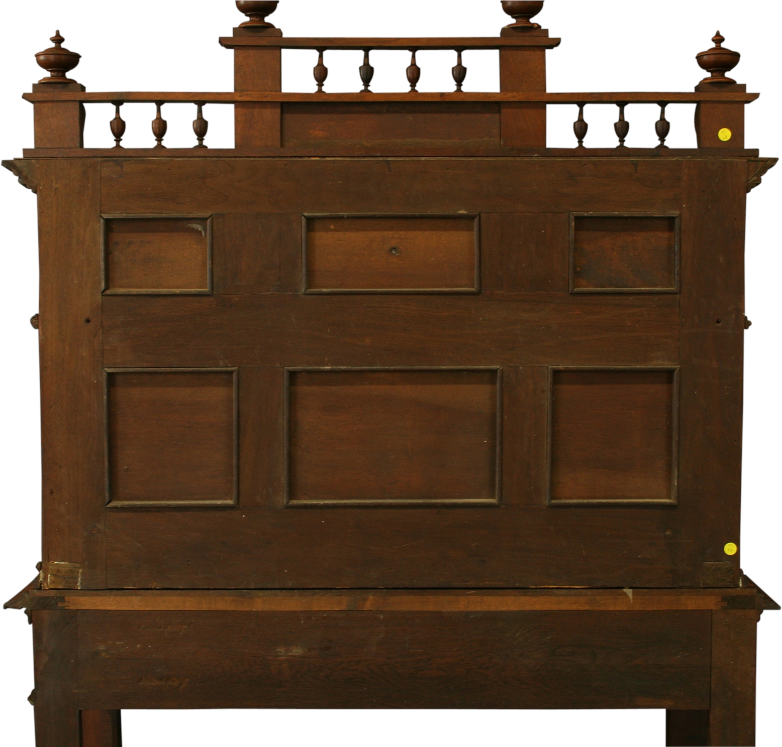 Antique French Server, Walnut, Red Marble, Architectural, Hand Carved, 1900-Image 23