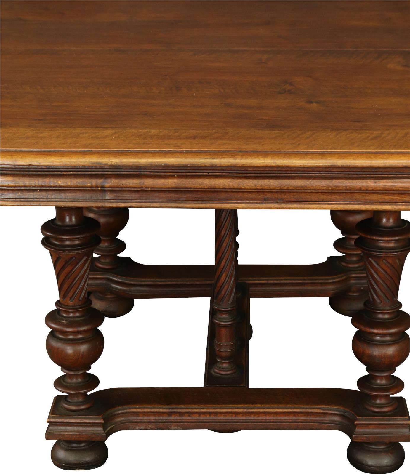 Antique Dining Table Henry II Renaissance Walnut-Image 7