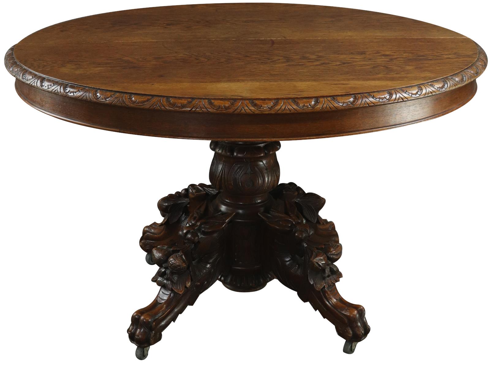 フランス アンティーク Oval Oak Table テーブル チェア フランス アンティーク Oval Oak Table テーブル チェア