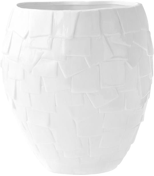 Bowl BUNGALOW 5 APSIS Contemporary Glossy White Blanc De Chine Porcelain-Image 1