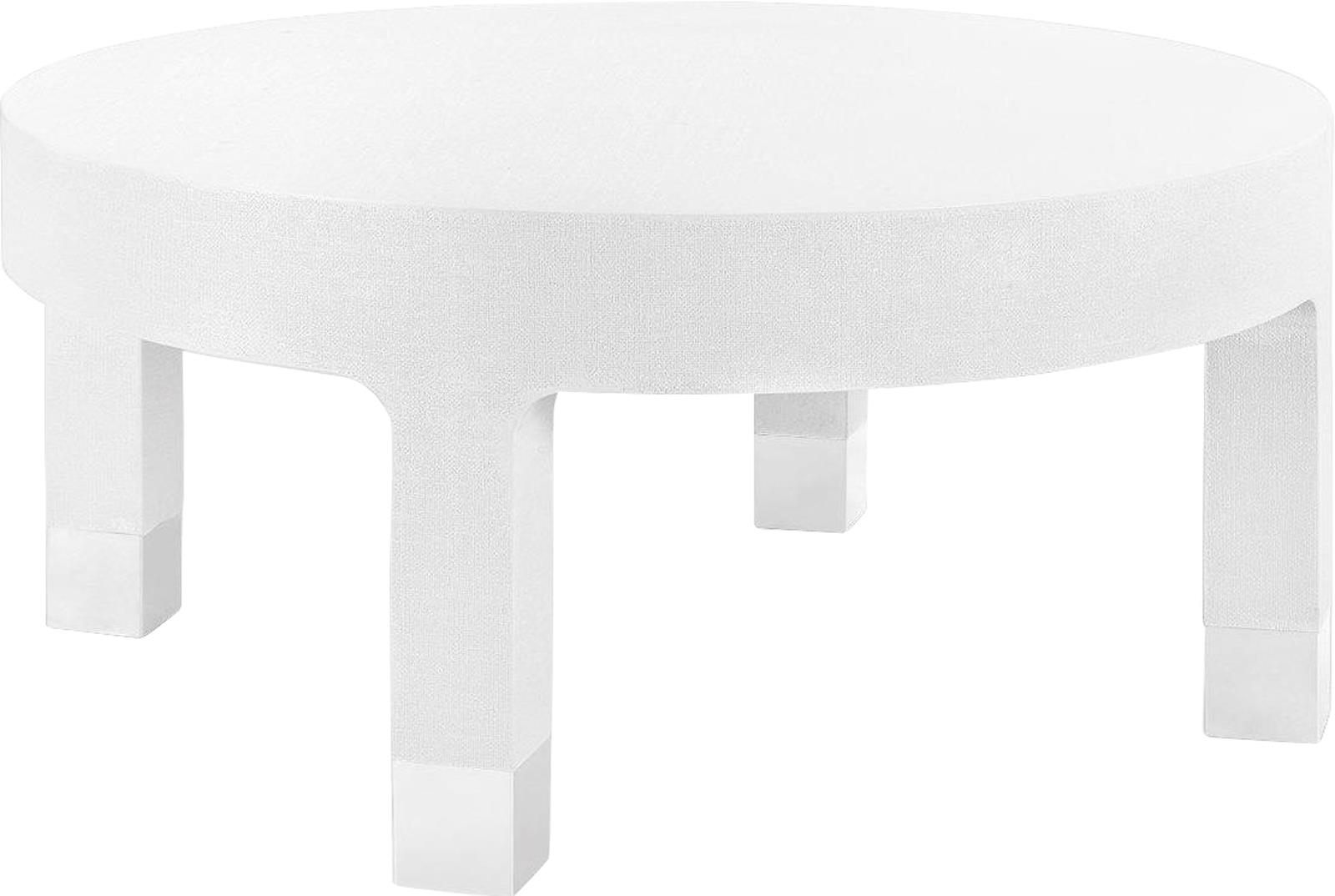 Coffee Table Cocktail BUNGALOW 5 DAKOTA Modern Contemporary Round Pull-Image 5