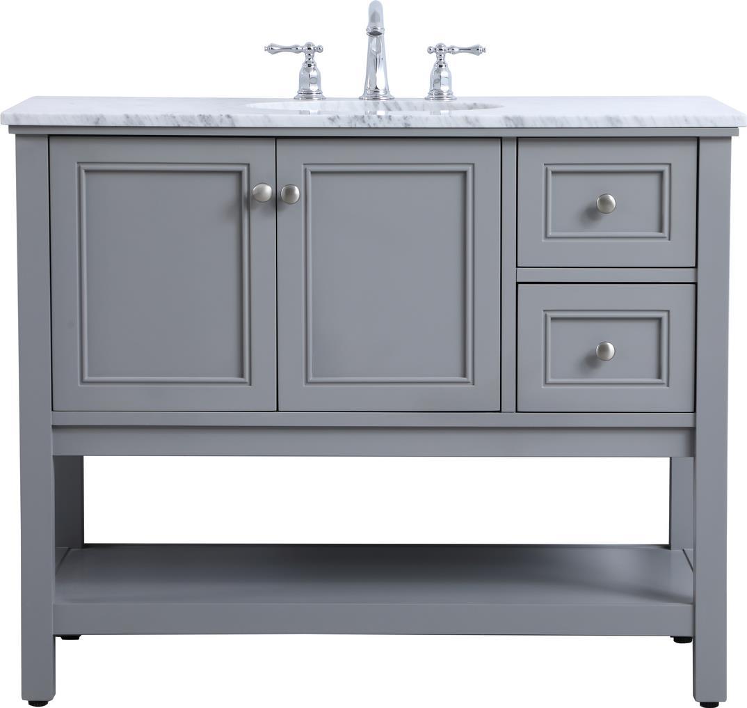 Bathroom Vanity Sink Contemporary Single Gray Brushed Nickel Black Solid Wo Ebay