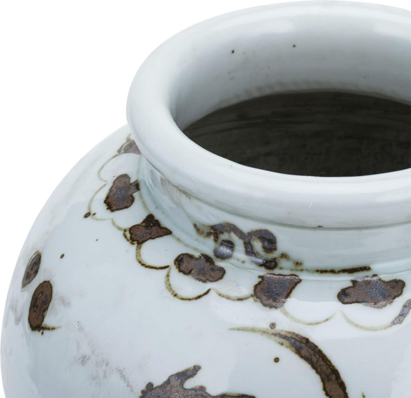 Jar Vase PHOENIX Small Rust Brown Ceramic Handmade Hand-Crafted-Image 2