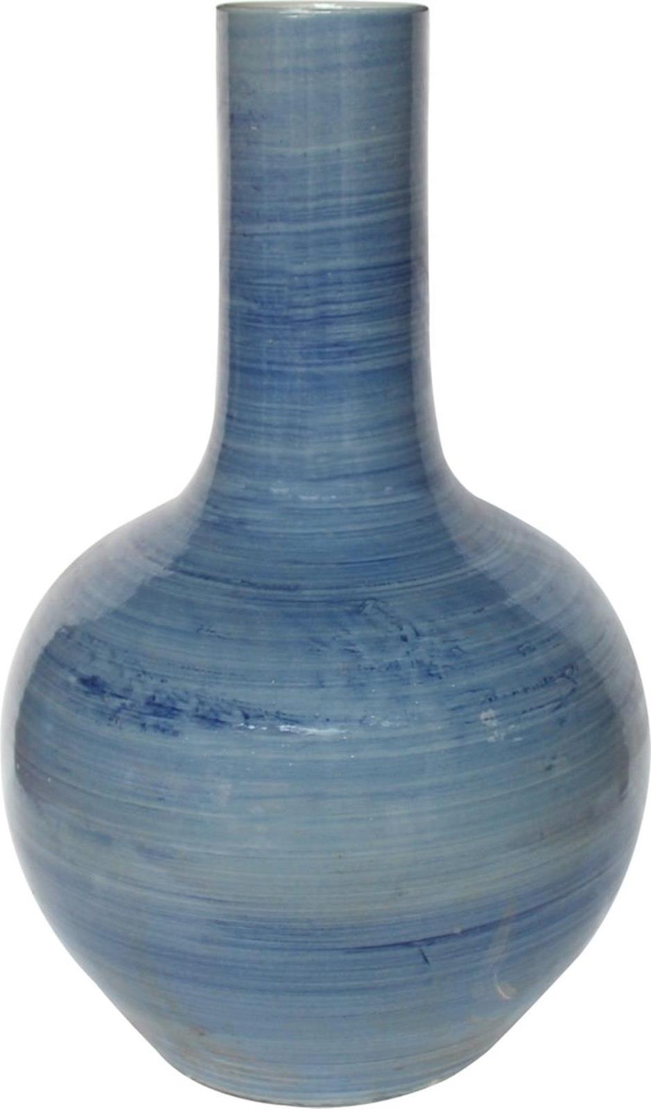 Vase Globular Globe Small Lake Blue Porcelain-Image 2