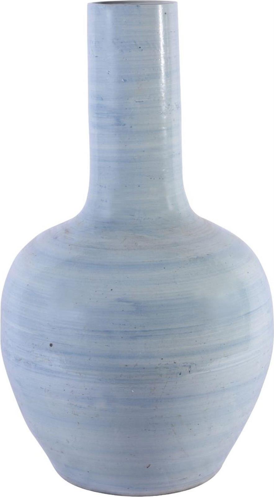Vase Globular Globe Small Lake Blue Porcelain-Image 4