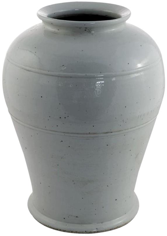 Kimchi Jar Vase BUSAN Open Mouth White Colors May Vary Variable Porcelain-Image 1