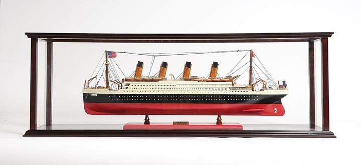 Display Case Traditional Antique For Cruise Liner Glass Model Not Inclu-Image 21