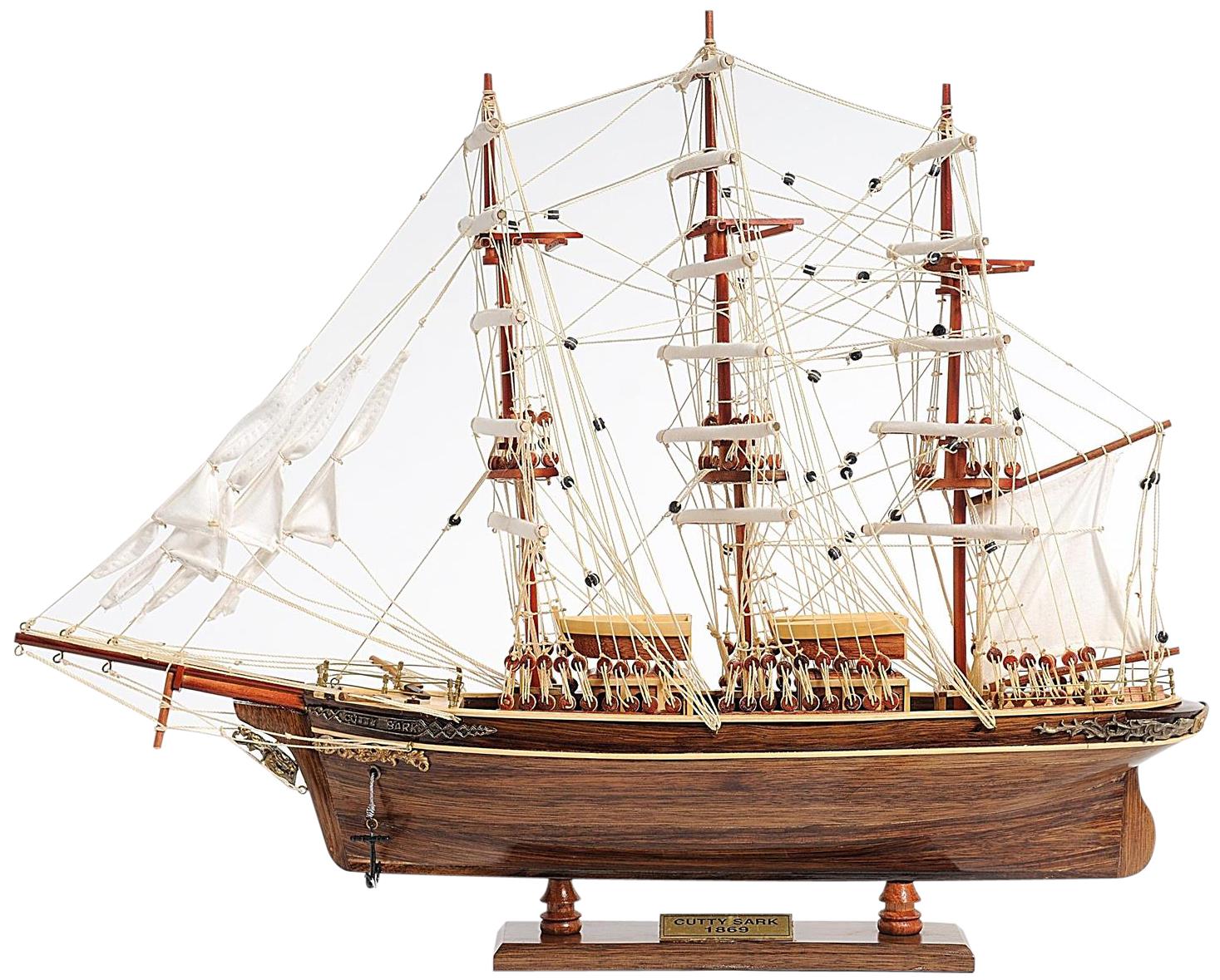 MODEL SHIP TRADITIONAL ANTIQUE CUTTY SARK BOATS SAILING SMALL EXOTIC ...