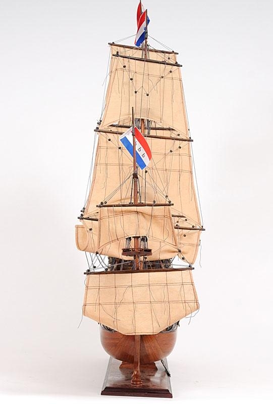 Ship Model Watercraft Traditional Antique Friesland Boats Sailing Medium Wood-Image 11