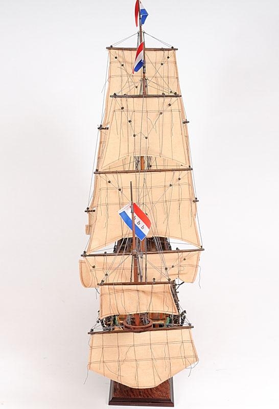 Ship Model Watercraft Traditional Antique Friesland Boats Sailing Medium Wood-Image 12