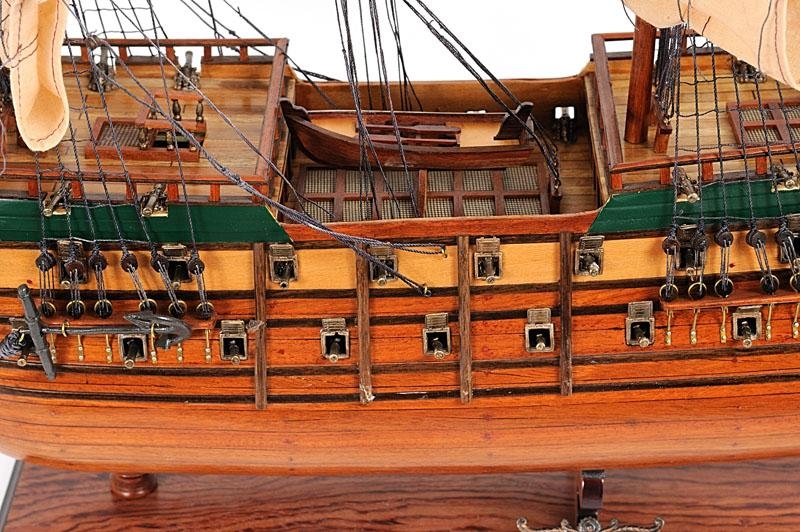 Ship Model Watercraft Traditional Antique Friesland Boats Sailing Medium Wood-Image 18