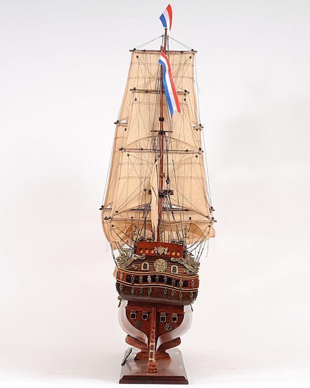 Ship Model Watercraft Traditional Antique Friesland Boats Sailing Medium Wood-Image 4