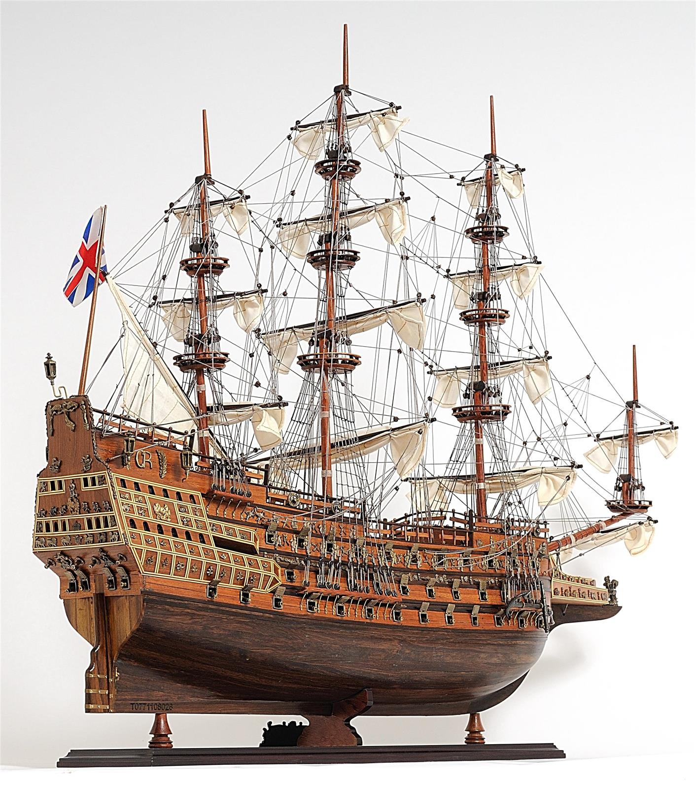 Ship Model Watercraft Traditional Antique Sovereign of the Seas Boats Sailing-Image 12