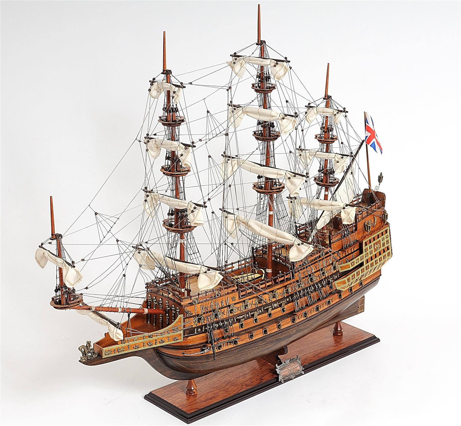 Ship Model Watercraft Traditional Antique Sovereign of the Seas Boats Sailing-Image 13