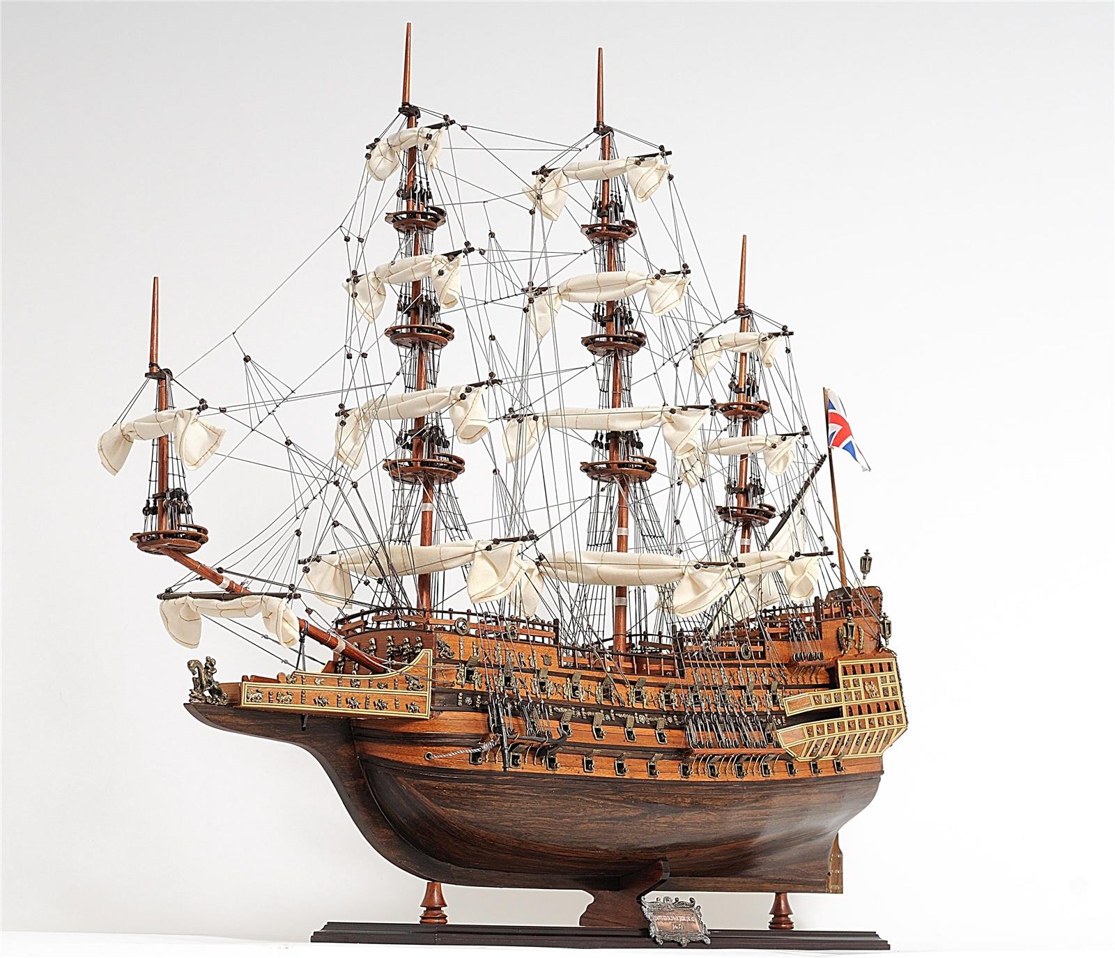 Ship Model Watercraft Traditional Antique Sovereign of the Seas Boats Sailing-Image 16