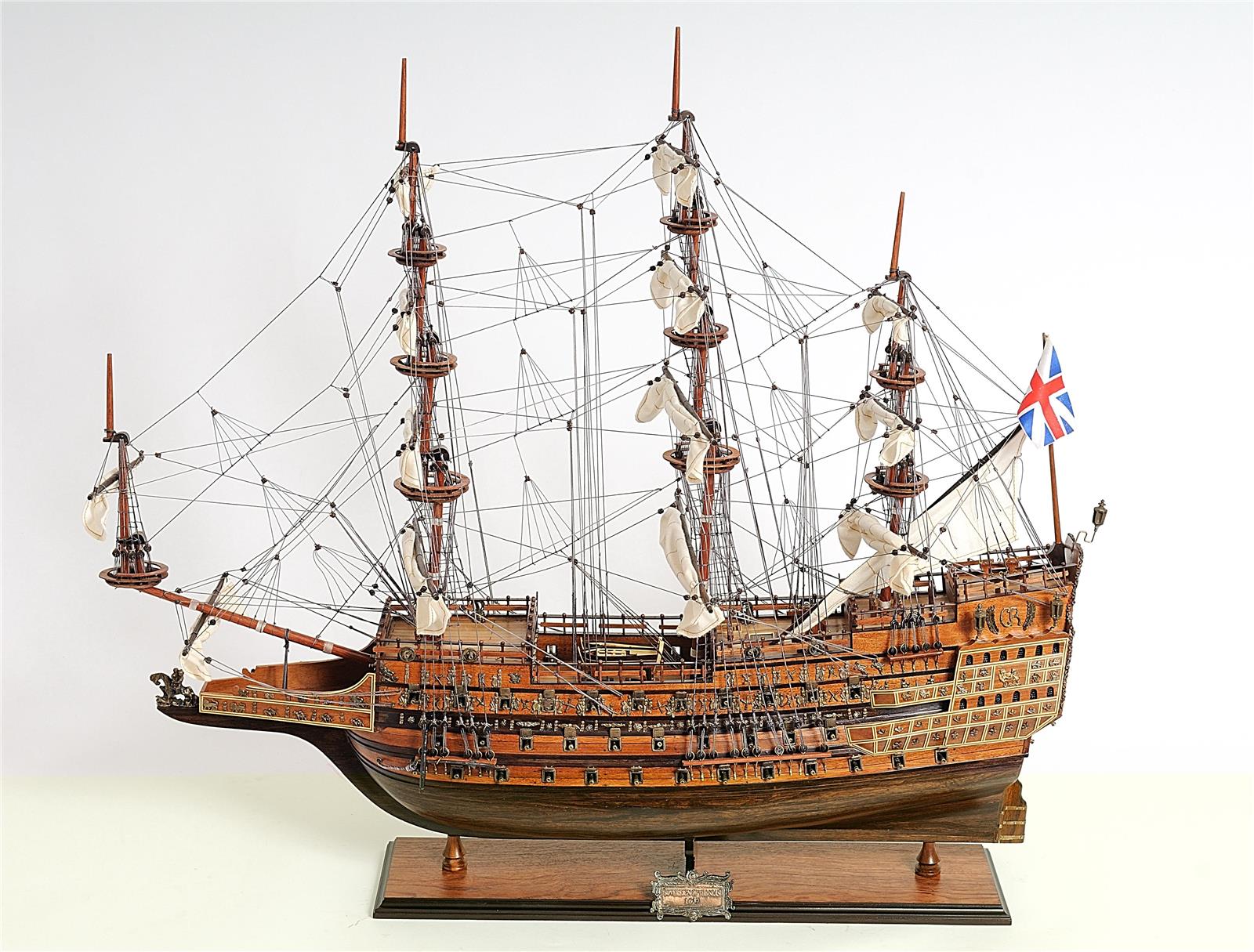 Ship Model Watercraft Traditional Antique Sovereign of the Seas Boats Sailing-Image 17