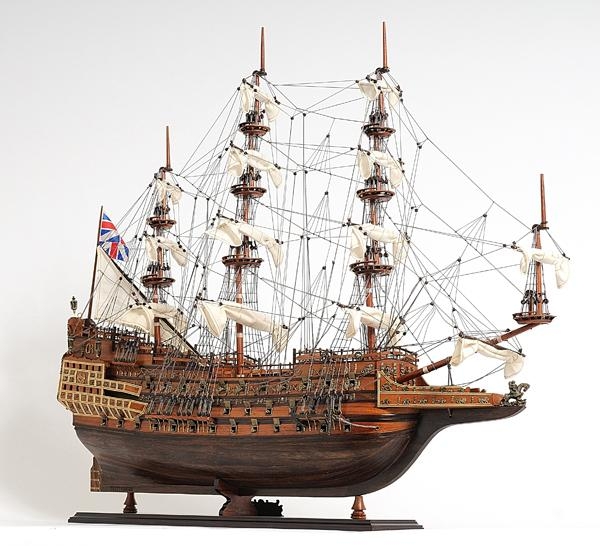 Ship Model Watercraft Traditional Antique Sovereign of the Seas Boats Sailing-Image 24