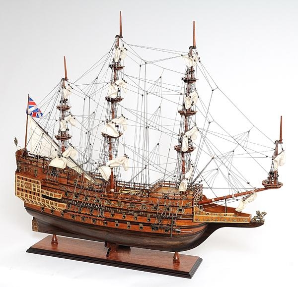 Ship Model Watercraft Traditional Antique Sovereign of the Seas Boats Sailing-Image 27