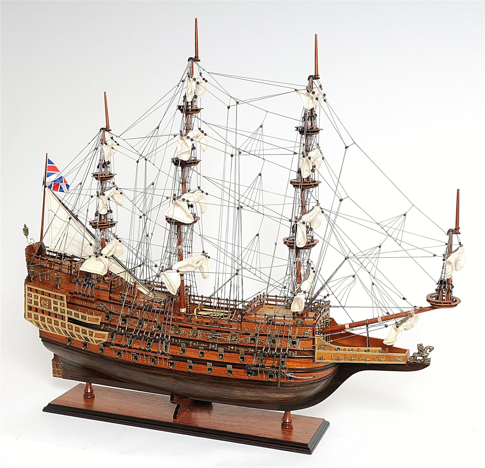 Ship Model Watercraft Traditional Antique Sovereign of the Seas Boats Sailing-Image 3