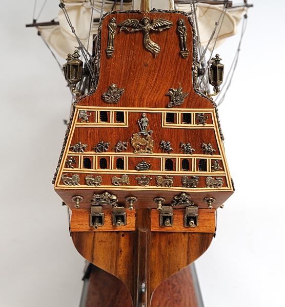 Ship Model Watercraft Traditional Antique Sovereign of the Seas Boats Sailing-Image 32