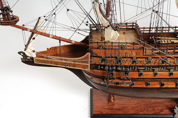 Ship Model Watercraft Traditional Antique Sovereign of the Seas Boats Sailing-Image 33