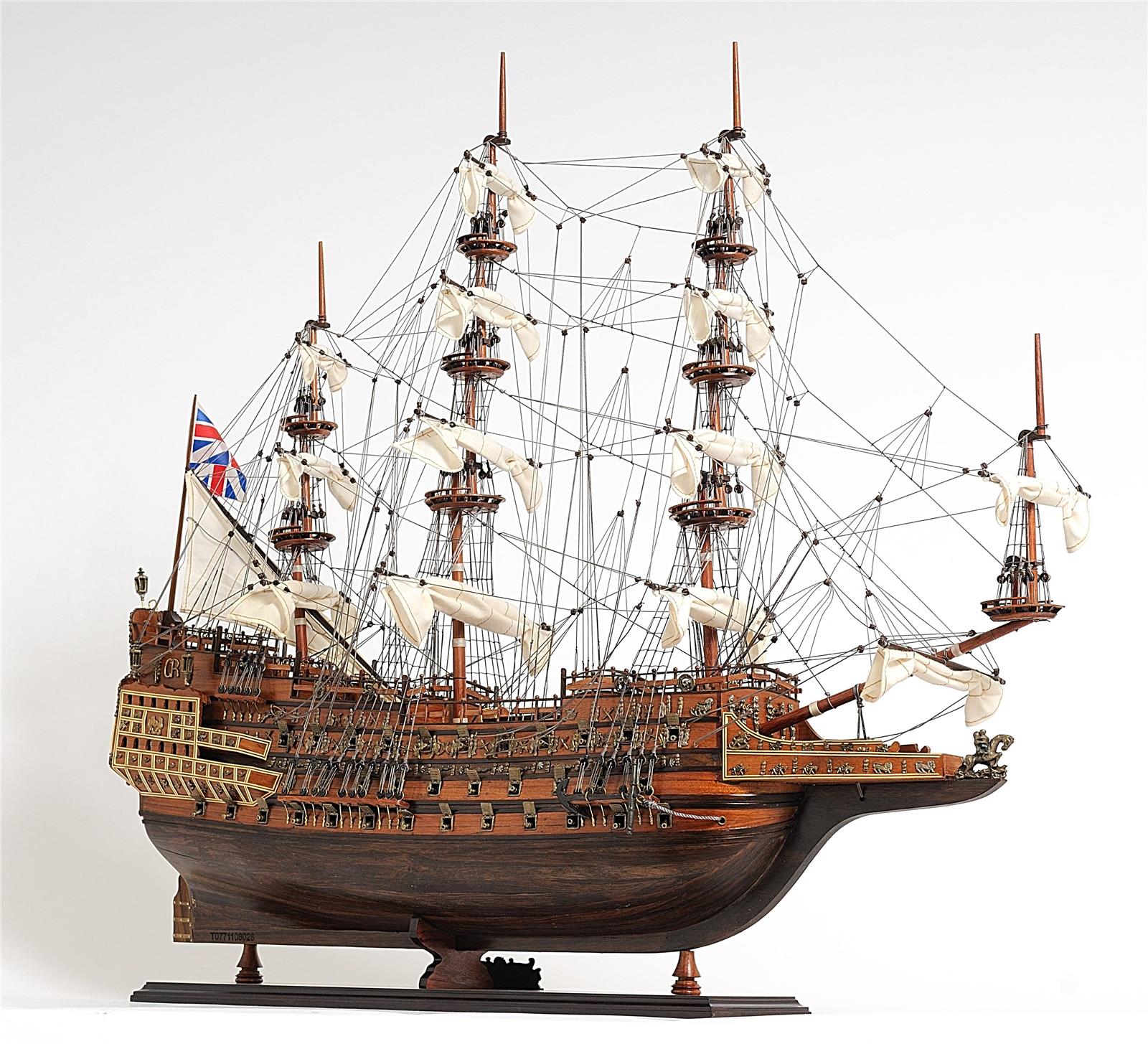 Ship Model Watercraft Traditional Antique Sovereign of the Seas Boats Sailing-Image 4
