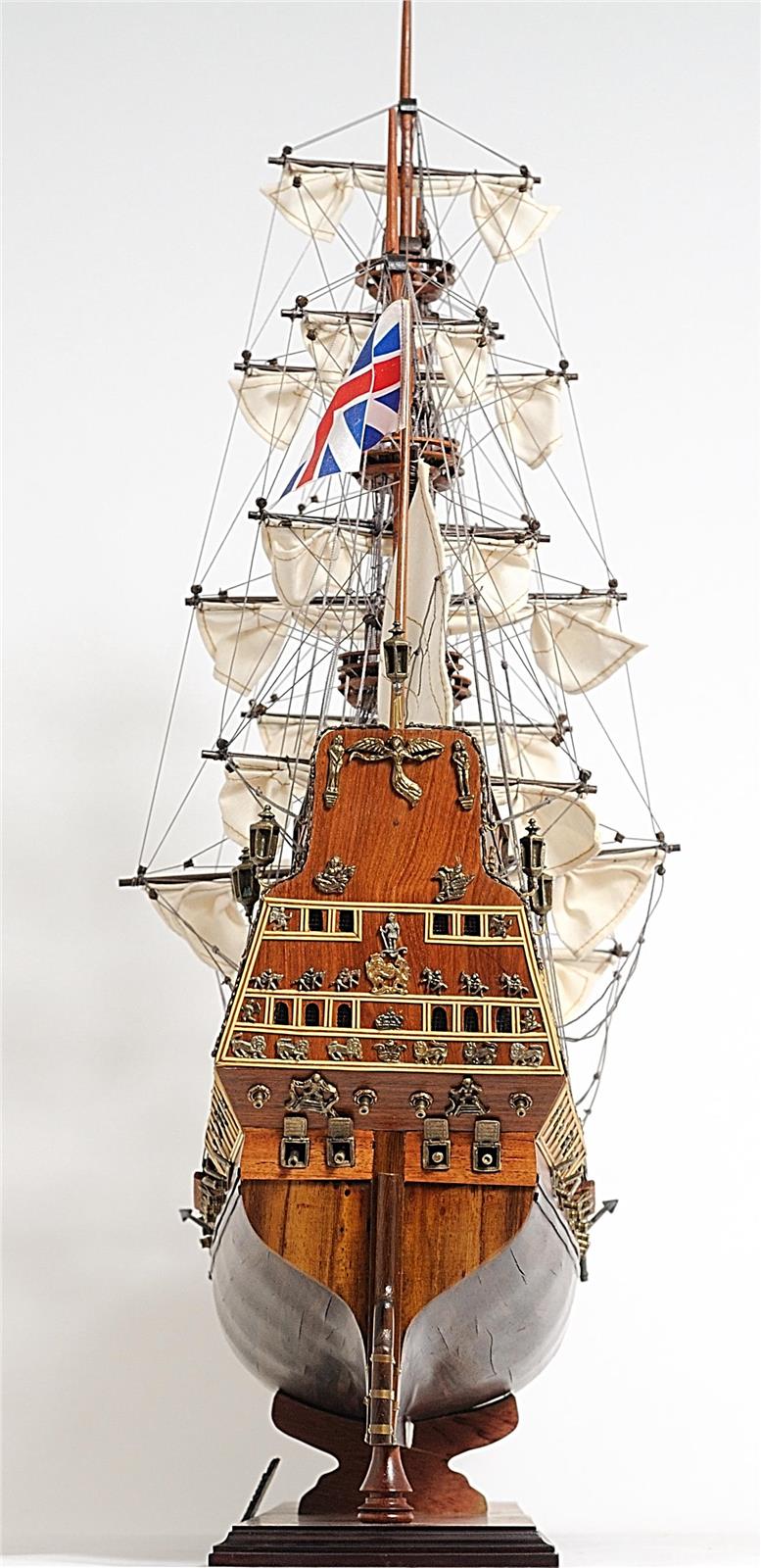 Ship Model Watercraft Traditional Antique Sovereign of the Seas Boats Sailing-Image 7
