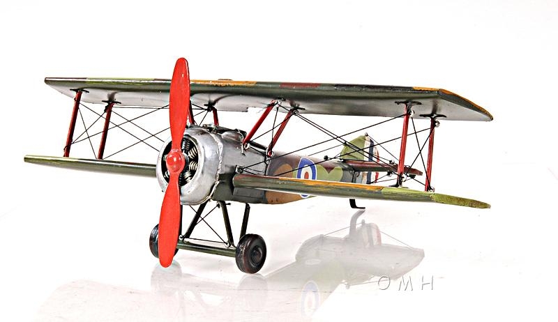 Model Plane Aircraft Traditional Antique 1916 Sopwith Camel F.1 Airplane 1:20-Image 1