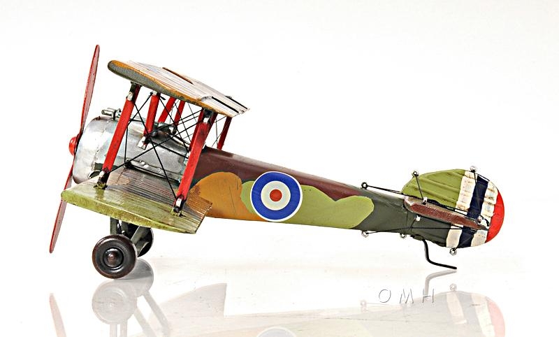 Model Plane Aircraft Traditional Antique 1916 Sopwith Camel F.1 Airplane 1:20-Image 5