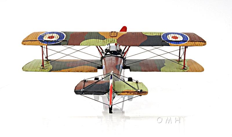 Model Plane Aircraft Traditional Antique 1916 Sopwith Camel F.1 Airplane 1:20-Image 6