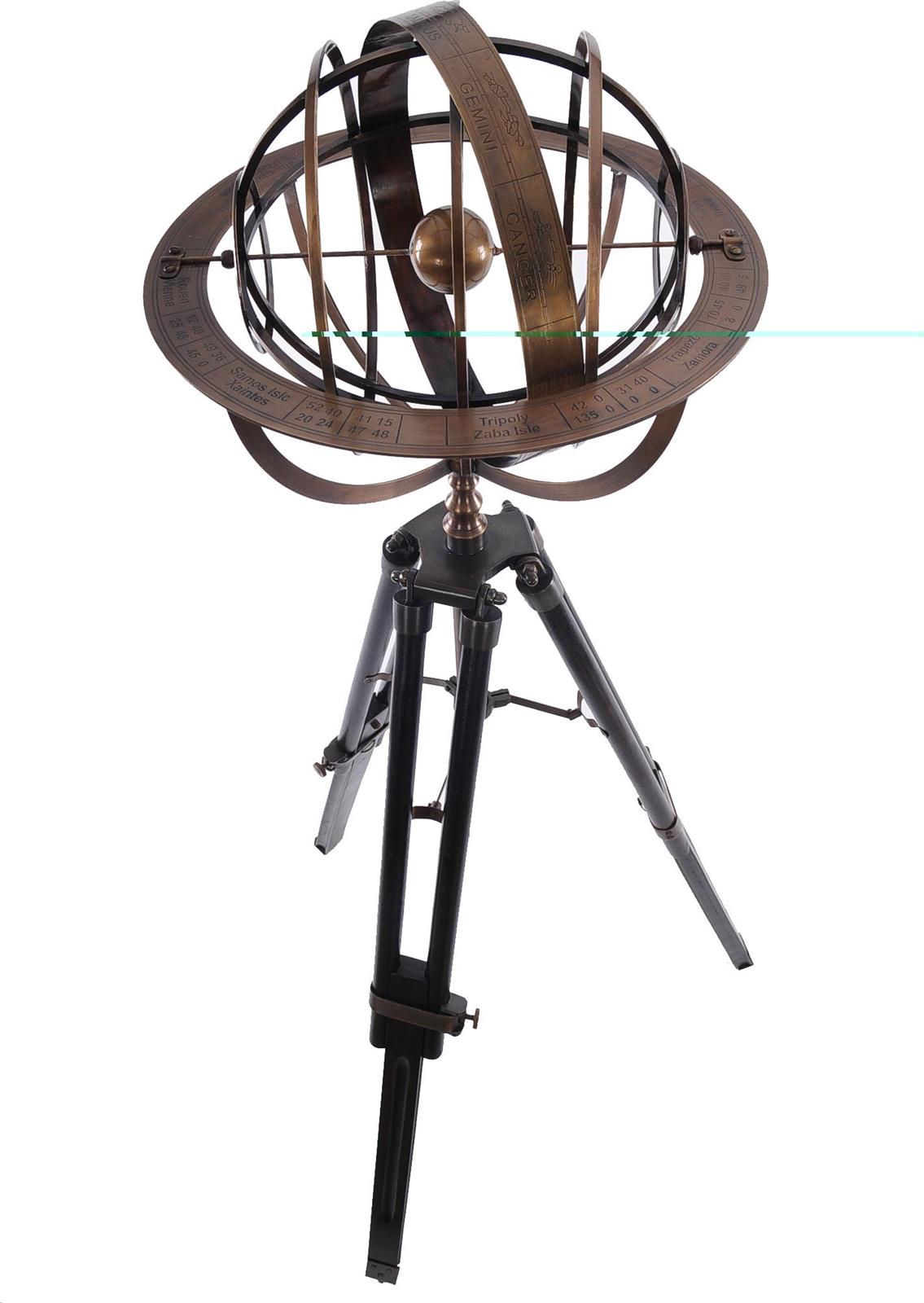 Armillary Brass With Stand-Image 1