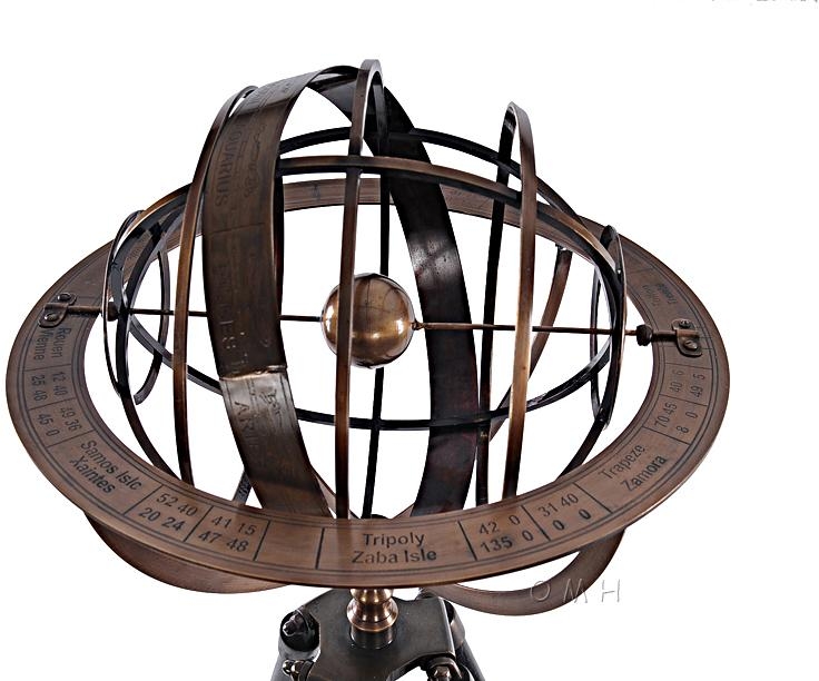 Armillary Brass With Stand-Image 10