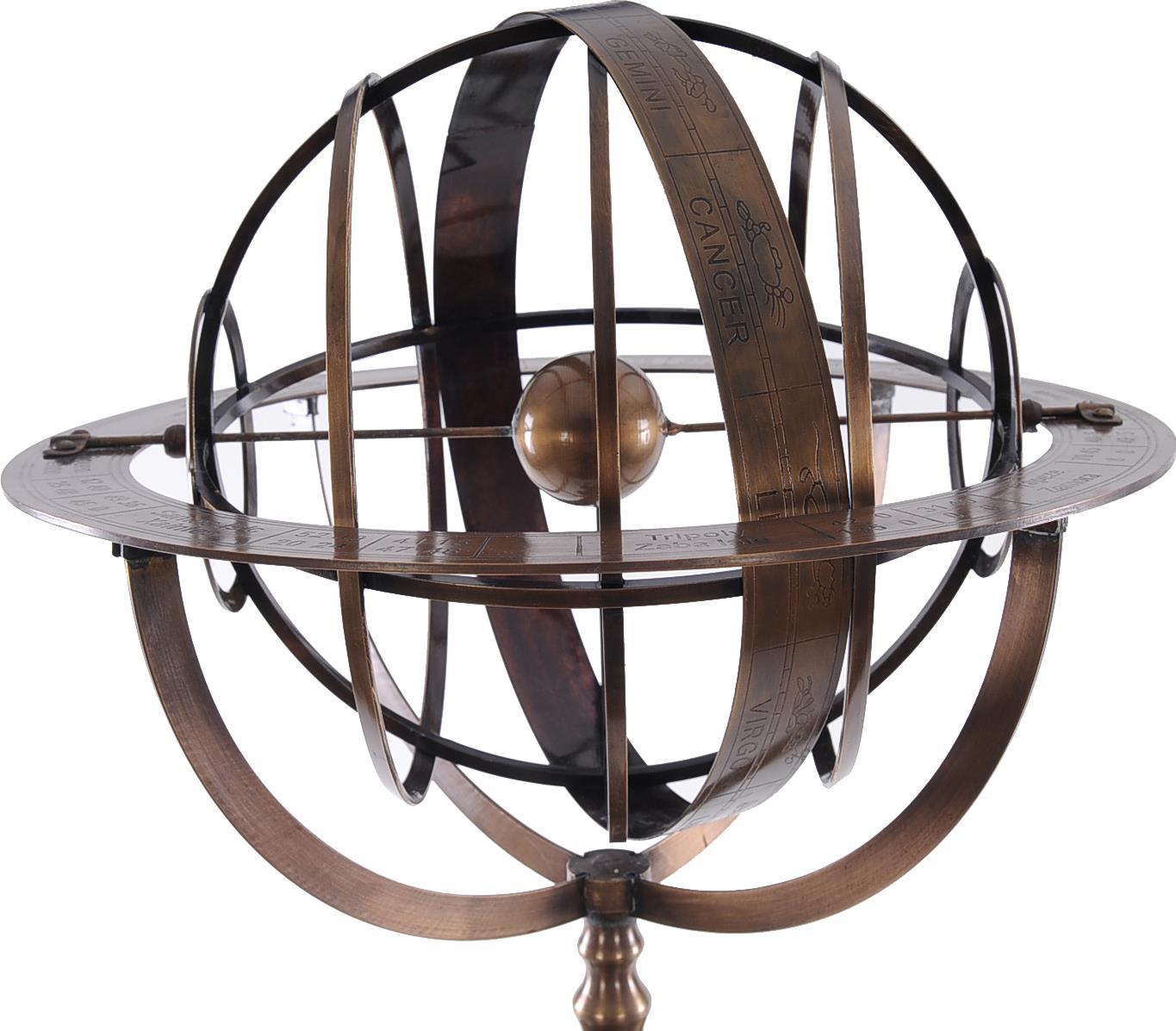 Armillary Brass With Stand-Image 4