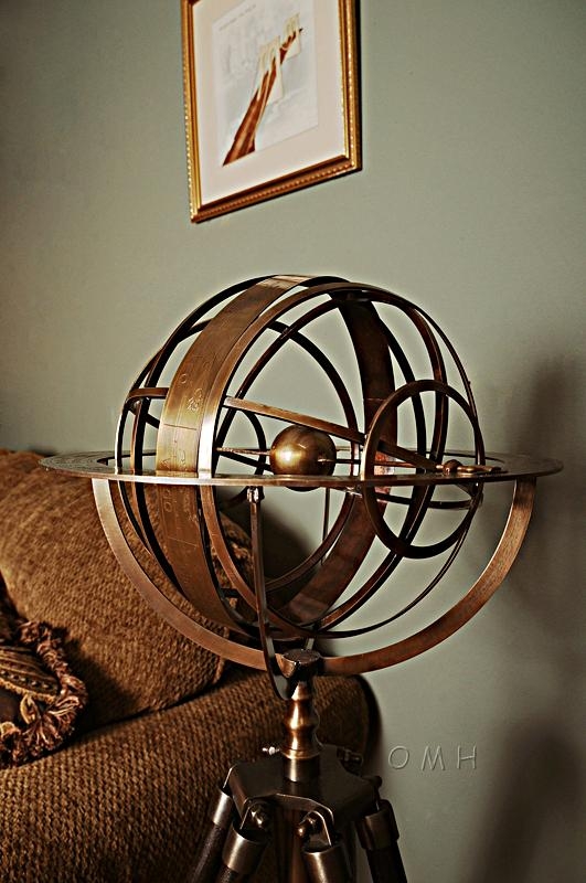 Armillary Brass With Stand-Image 7