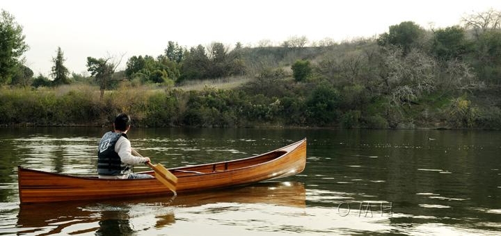 Canoe Traditional Antique 18-Ft Marine Varnish Fiberglass Epoxy Resin Western-Image 15