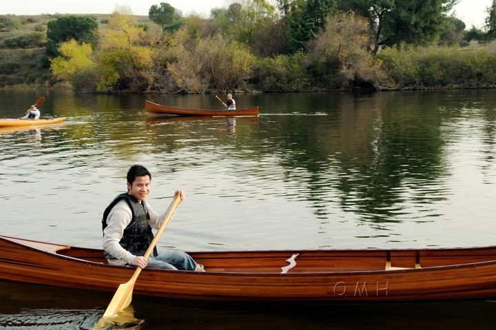 Canoe Traditional Antique 18-Ft Marine Varnish Fiberglass Epoxy Resin Western-Image 18