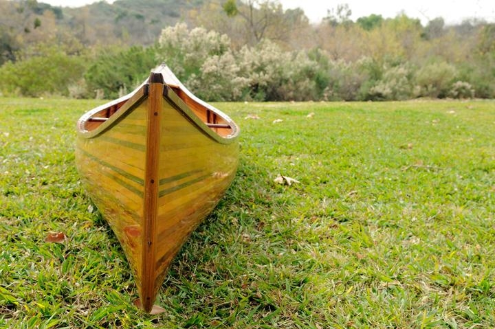 Canoe Traditional Antique 18-Ft Marine Varnish Fiberglass Epoxy Resin Western-Image 7
