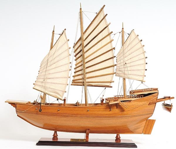Ship Model Watercraft Traditional Antique Chinese Junk Boats