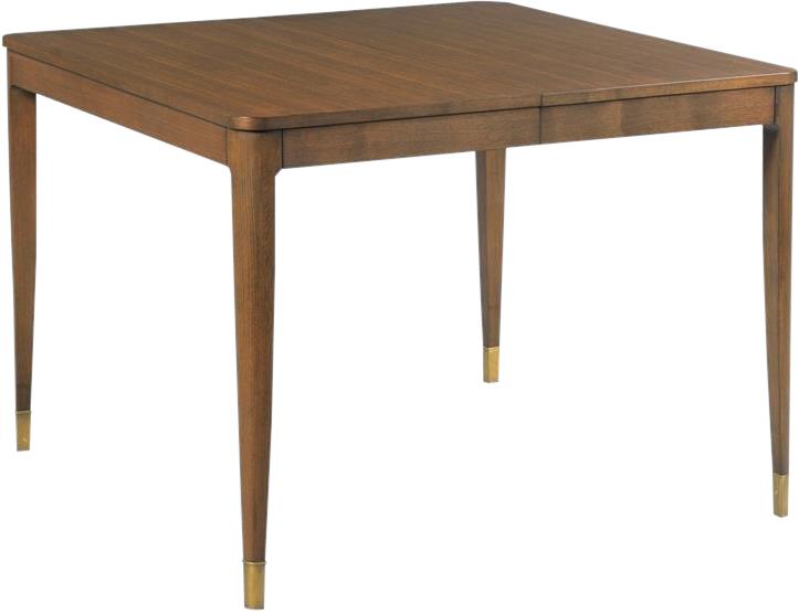 Dining Table WOODBRIDGE JENSEN Mid-Century Modern Square Top Tapered Rounded-Image 2