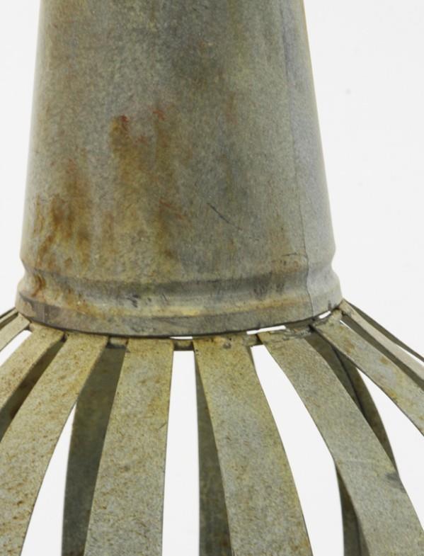 Candleholder Candlestick Large Rustic Metal-Image 4